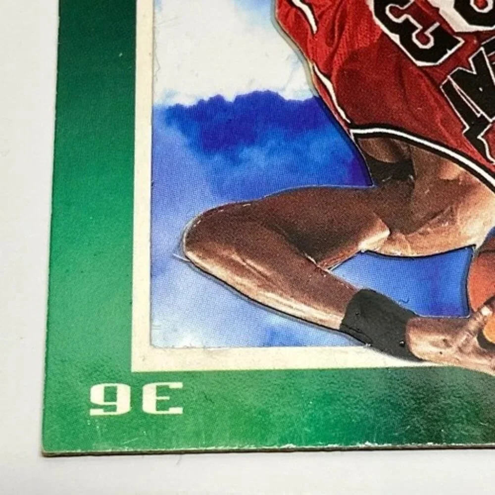 Vintage Skybox 1996-97 E-X2000 Alonzo Mourning NBA Card 36 Miami‎ Heat Rare READ